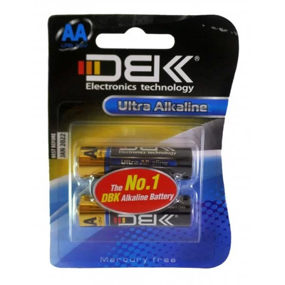 باتری قلمی آلکالاین 2تایی DBK Ultra Alkaline