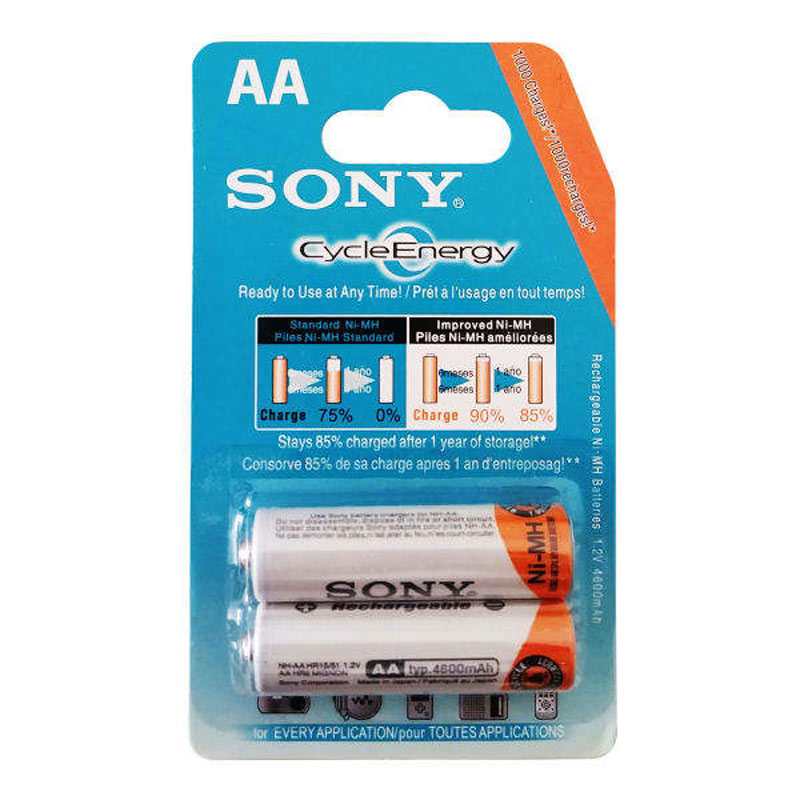 باتری قلمی 4600mAh شارژی Sony ا