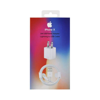 پک شارژر برند apple مدل iphone x