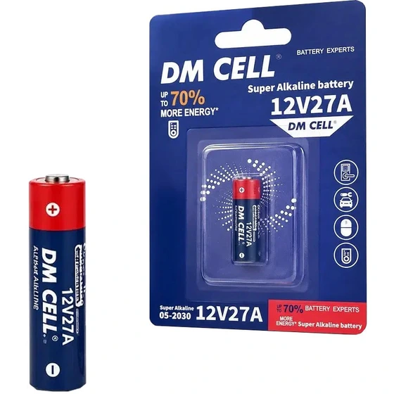 باتری ریموت و دزدگیر تک پک DM Cell 12V-27A super alkaline