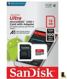 کارت حافظه سن دیسک MicroSDXC Ultra 667x  UHS-I A1 سرعت 100 مگابایت حافظه 16 گیگابایت